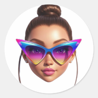 スタイリッシュガーリー病 ラウンドシール