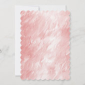 スタイリッシュガーリー赤面 招待状 (裏面)