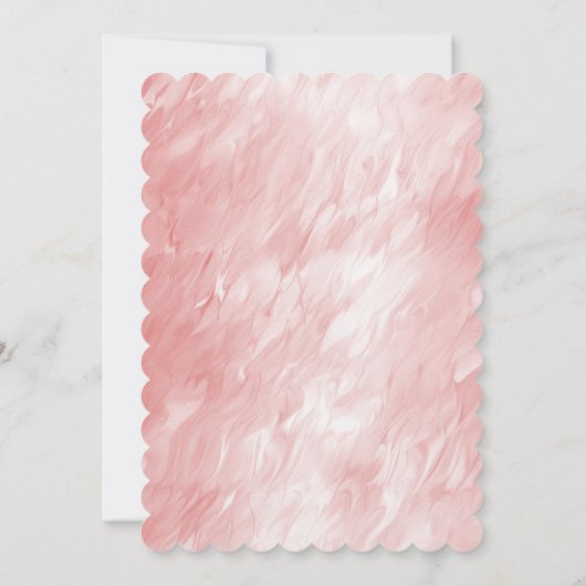 スタイリッシュガーリー赤面 招待状 (裏面)