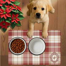 スタイリッシュクラシックタータンチェックパーソナライズされた犬