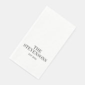 スタイリッシュクラシック家族の姓の更新日（白） (コーナー)