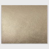 スタイリッシュクラシック金ゴールド金属 ラッピングペーパー (フラット)