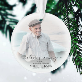 スタイリッシュクリスマスを愛する写真 オーナメント