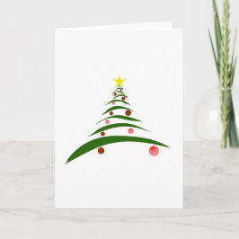スタイリッシュクリスマスツリー シーズンカード