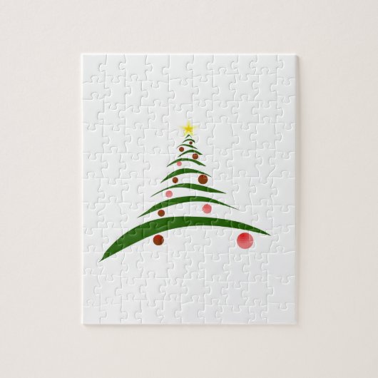 スタイリッシュクリスマスツリー ジグソーパズル (縦)