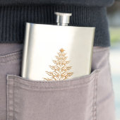 スタイリッシュクリスマスツリー フラスク (インサイチュ)