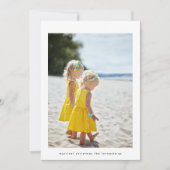 スタイリッシュクリスマスフォトフレーム シーズンカード (正面)