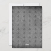 スタイリッシュクリスマス写真平和ラブジョイ シーズンカード (裏面)