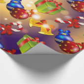 スタイリッシュクリスマス包装紙 ラッピングペーパー (角)