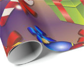 スタイリッシュクリスマス包装紙 ラッピングペーパー (ロールコーナー)