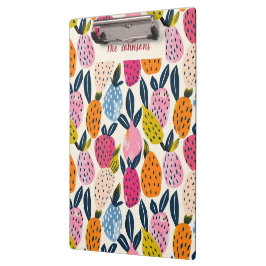 スタイリッシュクリップボード、フルーツデザイン、耐久性) クリップボード