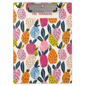 スタイリッシュクリップボード、フルーツデザイン、耐久性) クリップボード (正面)