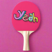 スタイリッシュクールカラフルYeahピッはっきりしたク・スポーツおもしろい 卓球ラケット