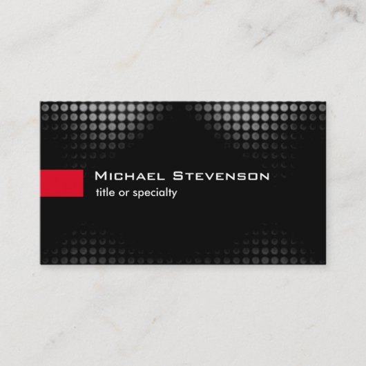 スタイリッシュグユニークレーモダンク 名刺 (正面)