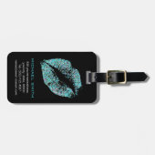 スタイリッシュグリッター唇#29 ラゲッジタグ (正面横)