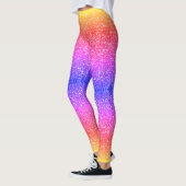 スタイリッシュグリッター レギンス (左)