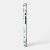 スタイリッシュグリーンネイチャー iPhone 16 カバー (左側面)