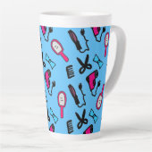 スタイリッシュサロン カフェラテマグ (右アングル)