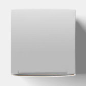 スタイリッシュシルバージェムボウ&ブラック結婚ズ フェイバーボックス (上部)