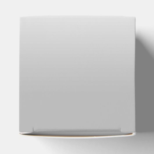 スタイリッシュシルバージェムボウ&ブラック結婚ズ フェイバーボックス (上部)