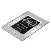 スタイリッシュシルバーダイヤ結婚モンド60周年 ノートブック (左側)