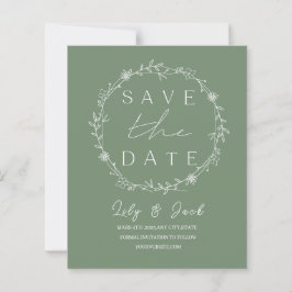 スタイリッシュシンプルミニマルエレガントモダンセージ