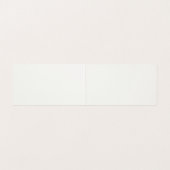 スタイリッシュシンプル平白ミニマリスト 名刺 (内部フラット)