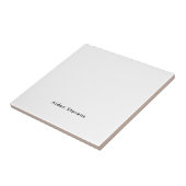 スタイリッシュシンプル平黒白ミニマル タイル (側面)