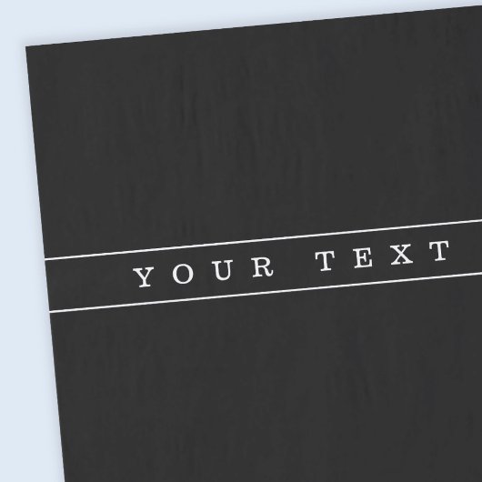 スタイリッシュシンプル文字とシンストライプ 薄葉紙