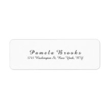 スタイリッシュスクリプモダント白プレイエレガントン