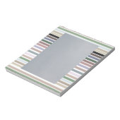 スタイリッシュストライプデザイン ノートパッド (回転)