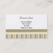 スタイリッシュストライプ名刺 名刺 (裏面)