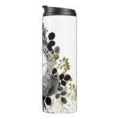 スタイリッシュダイアモンズブラック金ゴールドバラモノグラム タンブラー (回転右)