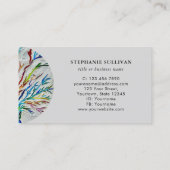 スタイリッシュツリー・オブ・ライフ・プロフェッショナル 名刺 (裏面)