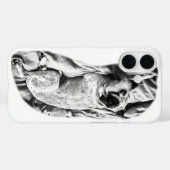 スタイリッシュテリアスタディ、冬の装い Case-Mate iPhoneケース (裏面 (横))