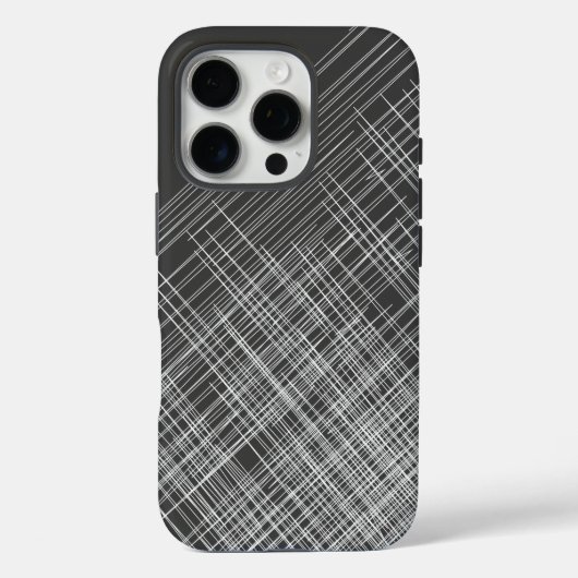 スタイリッシュデザインオンダークグレー Case-Mate iPhoneケース (裏面)