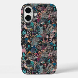 スタイリッシュデザイン付き保護ケ芸術的ース iPhone 16 PLUSケース
