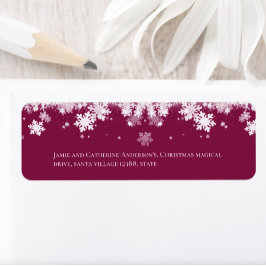 スタイリッシュトレンディースクリプトのクリスマス ラベル