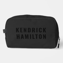 スタイリッシュトレンディーブラックアウトモダンミニマシンプルリスト ドップキット