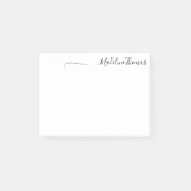 スタイリッシュトレンディー書名ブラック