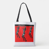 スタイリッシュトート – 人、機械、音楽のメドレー！ トートバッグ (裏面)