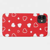 スタイリッシュハート柄 4 Case-Mate iPhoneケース (裏面(横))