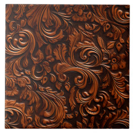 スタイリッシュバエレガントロクフェイクエンボスレザー タイル