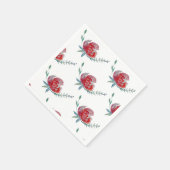 スタイリッシュバラウォーターカラーアートナプキンズ スタンダードカクテルナプキン (角)