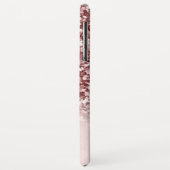 スタイリッシュバラ金ゴールドフェイクグリッターChic名 Case-Mate iPhoneケース (裏面/左)