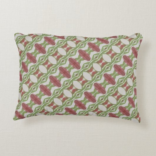 スタイリッシュパターン（の模様が）あるデザイン アクセントクッション (裏面)