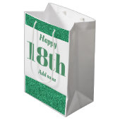 スタイリッシュパーソナライズされたかわいらし抱き枕18日 ミディアムペーパーバッグ (正面アングル)