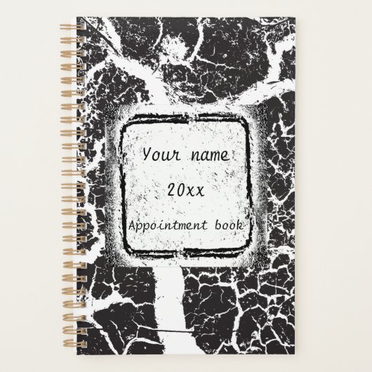 スタイリッシュパーソナライズされたアポイントメント本プランナー プランナー手帳 (正面)