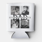 スタイリッシュパーソナライズされたパパ 缶クーラー (正面)