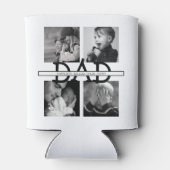 スタイリッシュパーソナライズされたパパ 缶クーラー (裏面)